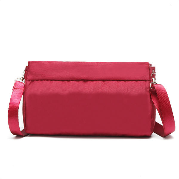 Women Travel Passport Storage Bag Nylon Waterproof Crossbody