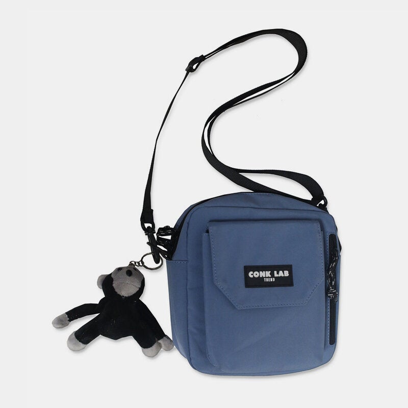 Men Nylon Hip-hop Brethable All-match Crossbody Bag Shoulder