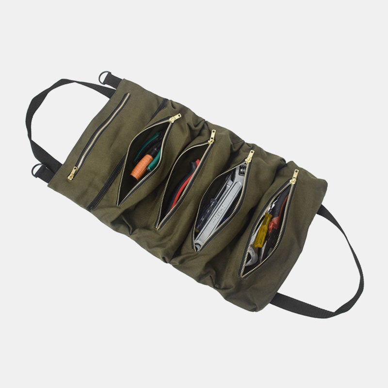 Multi-functional Canvas Suspension Car Storage Bag Tool Portable Storage For Car Kit