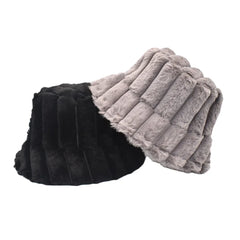 Unsiex Cotton Warm Soft Outdoor Casual All-match Solid Color Bucket Hat