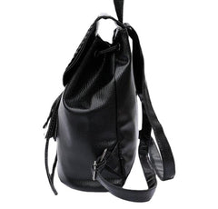 Women's Backpack Fashion Personality Wild Bag New Wave Small Soft Pu Leather Tide