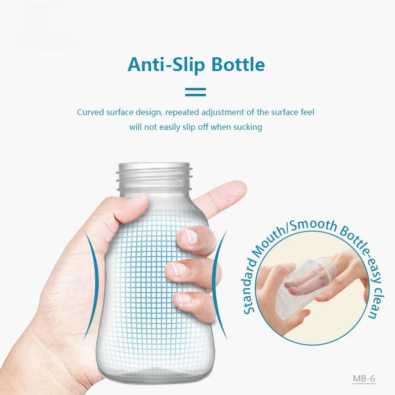 Breast Pump Manual Suction Milk Pump Feeding Breasts Pumps Milk Bottle Sucking Postpartum Supplies BPA Free