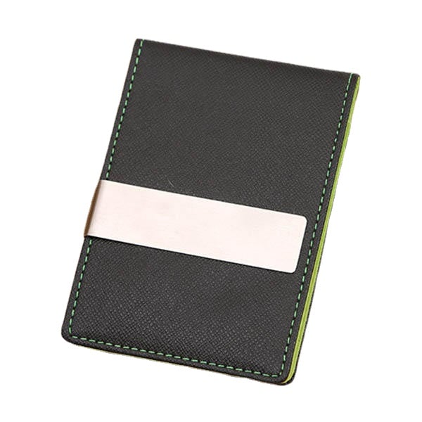 Creative Money Clip Men PU Purse Slight Colorful Wallet