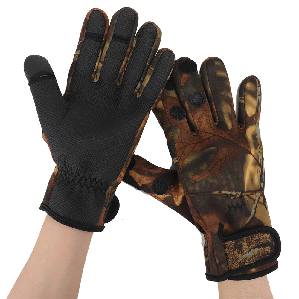 Waterproof Anti-slip Motorcycle & Fishing Gloves - Warm, Universal Fit for Outdoor Riding