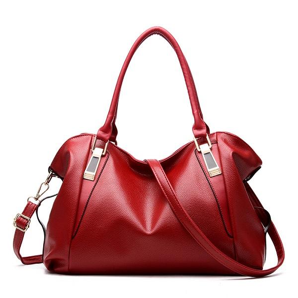 Women PU Leather Elegant Daily Handbag Shoulder Bag Crossbody