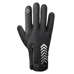 Cycling Gloves Winter Warm Up Water Resistant Windproof Touch Screen Gloves Non-Slip Thermal Gloves