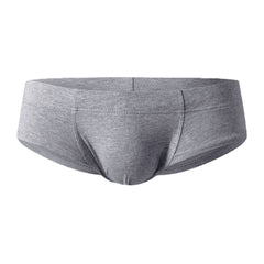 Cotton Breathable Low Waist U Convex Pouch Briefs for Men