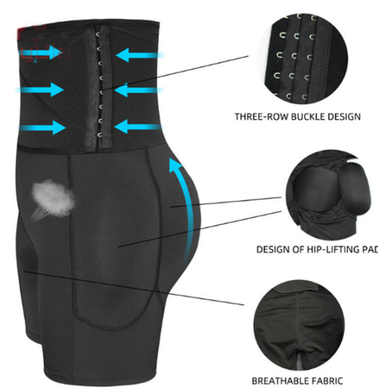 Butt Lifter Waist Body Underwear Fake Buttocks Lingerie Hip Enhancer Shapewear Brief