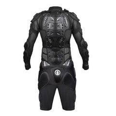 Motorcycle Body Armor Suit Motorcycle Jacket+Shorts+ Gloves+Knee Pads Cycling Clothing