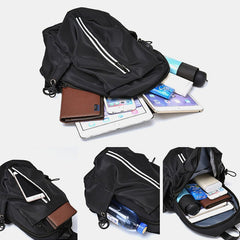 Men Fashion Casual Chest Bag Shoulder Travel Business