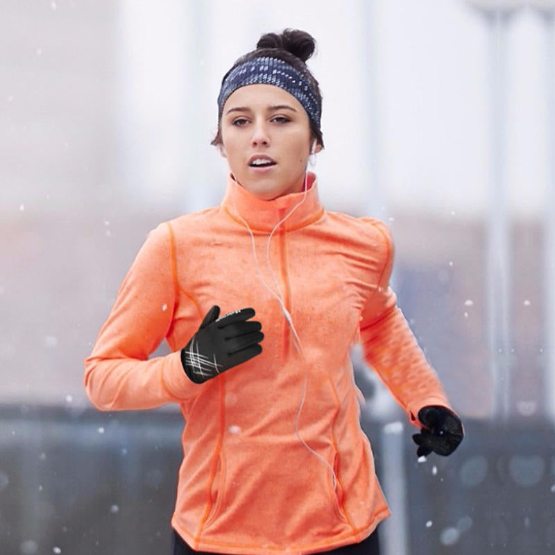 Winter Warm Touch Screen Gloves Velvet Waterproof Non-Slip Skiing Cycling Gloves