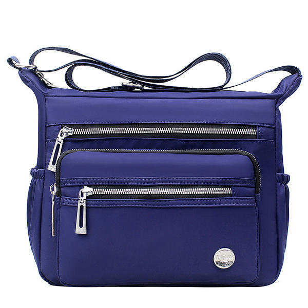 Women Nylon Multi-layer Mummy Bag Shoulder Messenger Crossbody