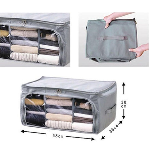 Non-woven fabrics Clothes Quilt Storage Bags Travel Bag