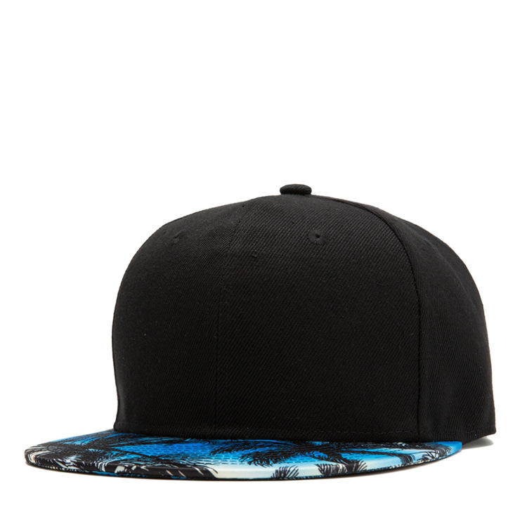 Men Women Tropical Wind Coconut Flat Hat Leaf Hip Hop hat Baseball Cap