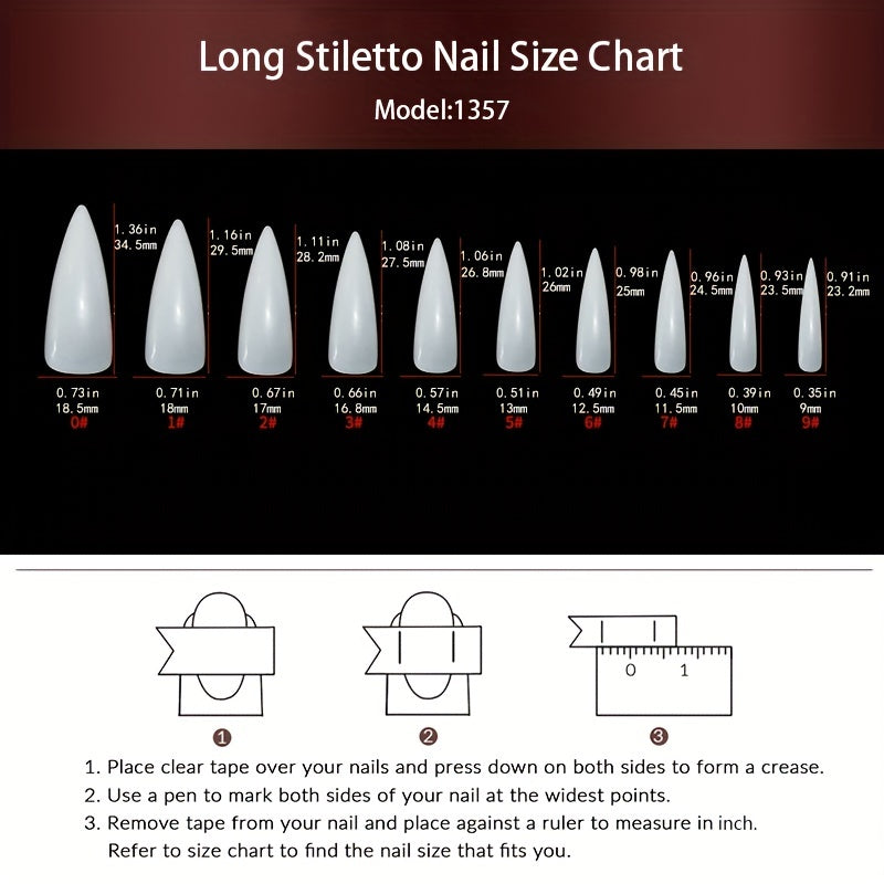 24PCS Gradient Nude to White Stiletto Press-On Nails - Durable & Reusable for Women & Girls
