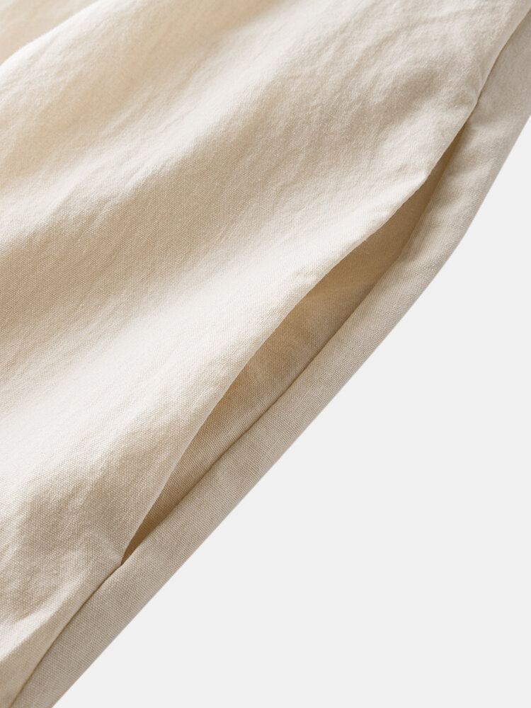 Solid Color Straps Pleated Daily Casual Jumpsuit For Women