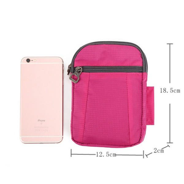 Women Men Light Sports Shoulder Bags Crossbody Outdoor Running Waist 6.44'' Phone