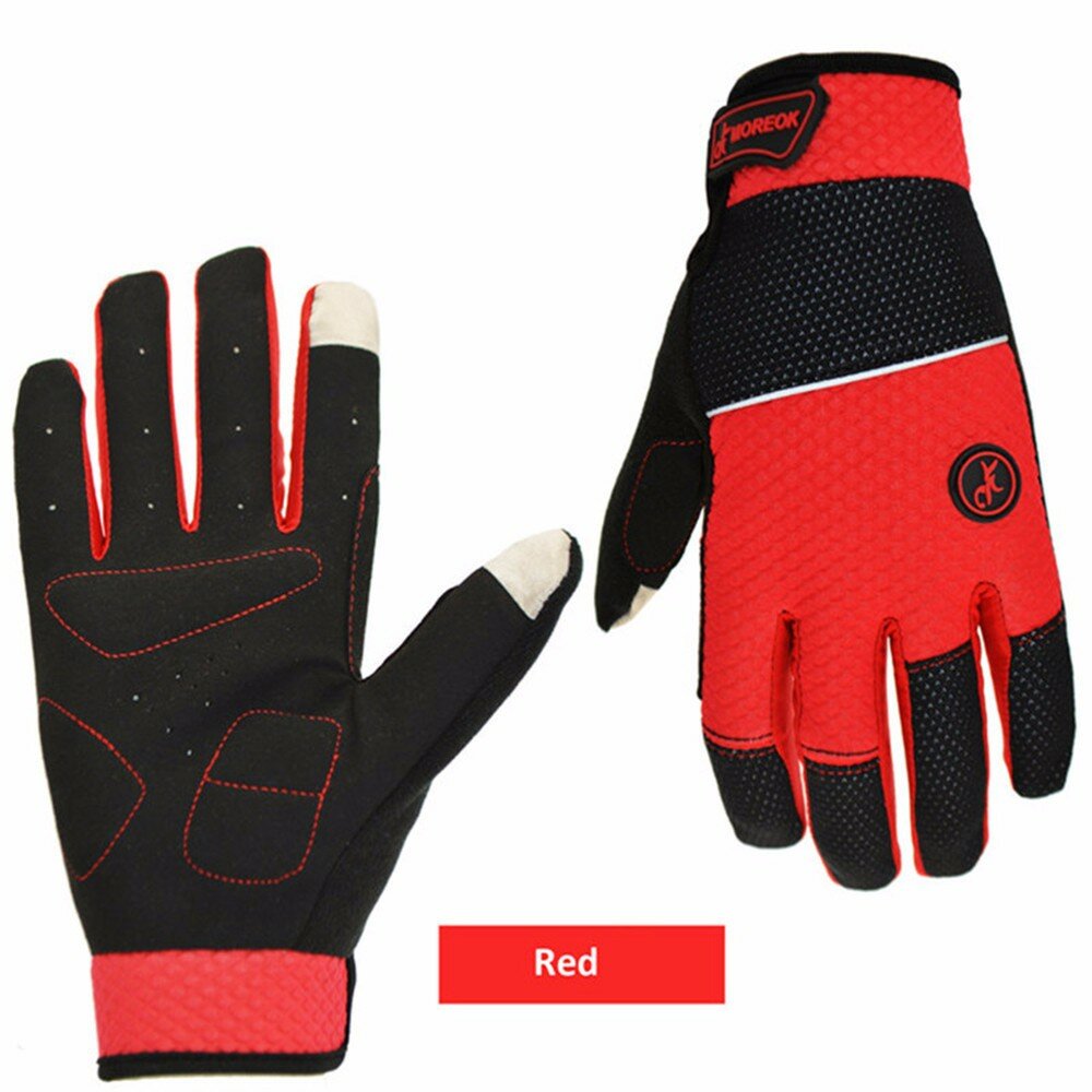 Warm Cycling Winter Gloves with Touch Screen Full Finger Mountain Bike Gloves