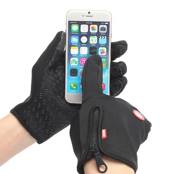 Windproof Touchscreen Winter Sports Full Finger Gloves