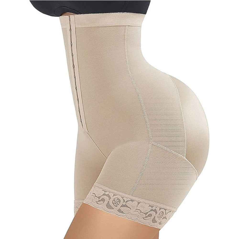 Women High Waist Body Shaper Butt Lifter Firm Control Shapewear Boyshorts