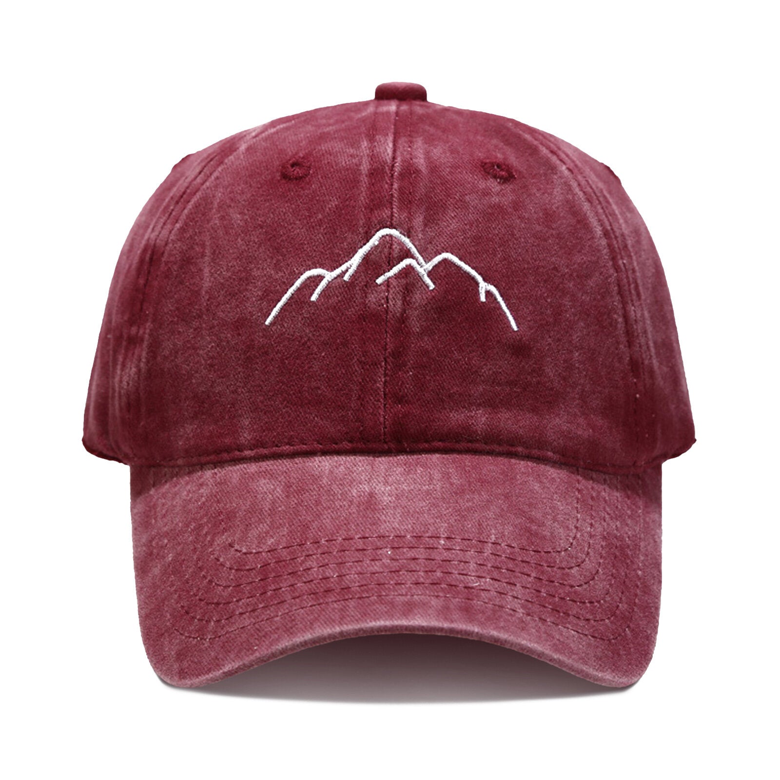 Neutral Cotton Outdoor Sports Washed Old Mountaineering Fishing Hat Sunscreen Sunshade Baseball Cap