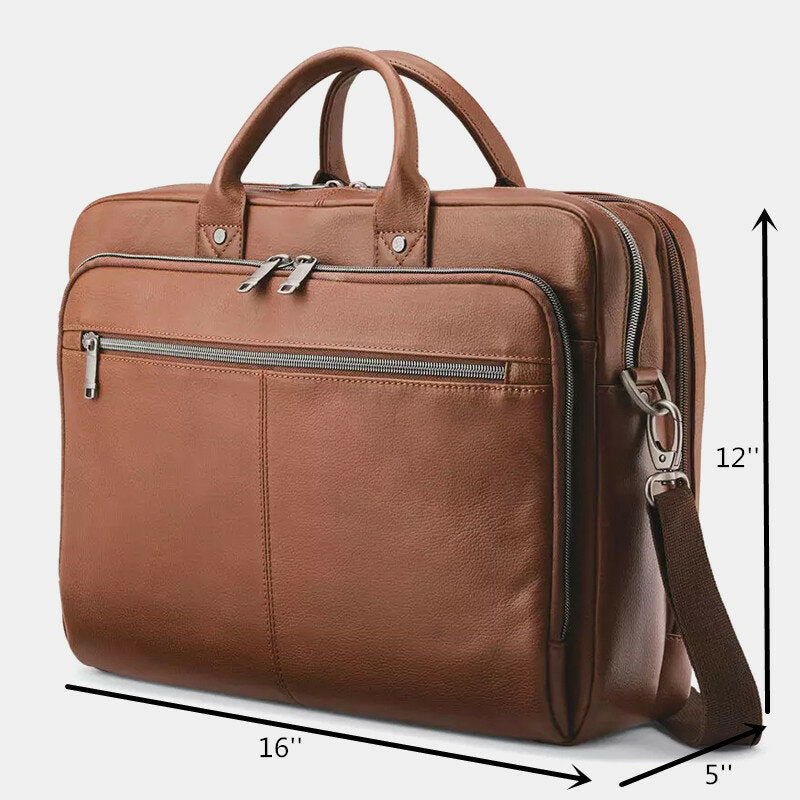 Men Large Capacity Handbag Shoulder Bag Crossbody Bag Business Bag