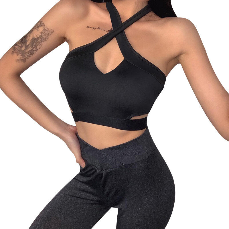 Women Sport Vest Shockproof Breathable Athletic Running Bra Fitness Yoga Sportswear