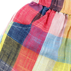 Colorful Plaid Baby Boy Shorts Rainbow Designer Kids Pants For Boys Summer Casual Boys Pants Children Clothing Short Garcon - Sheseelady
