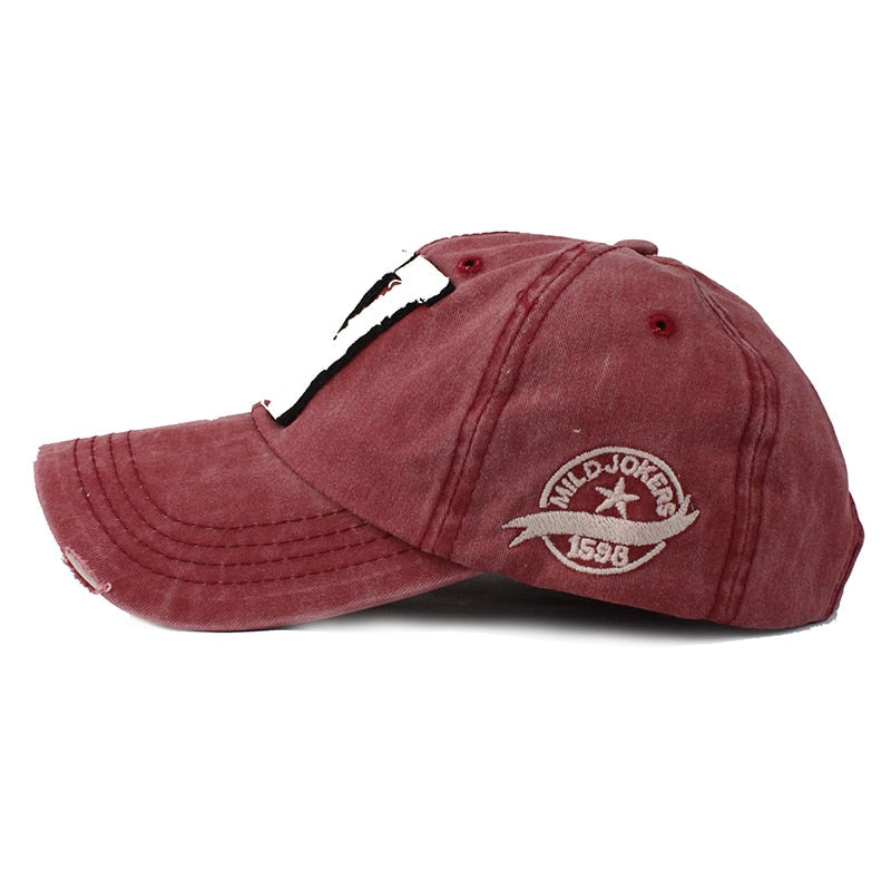 Embroidery Letter W Baseball Cap - Sheseelady