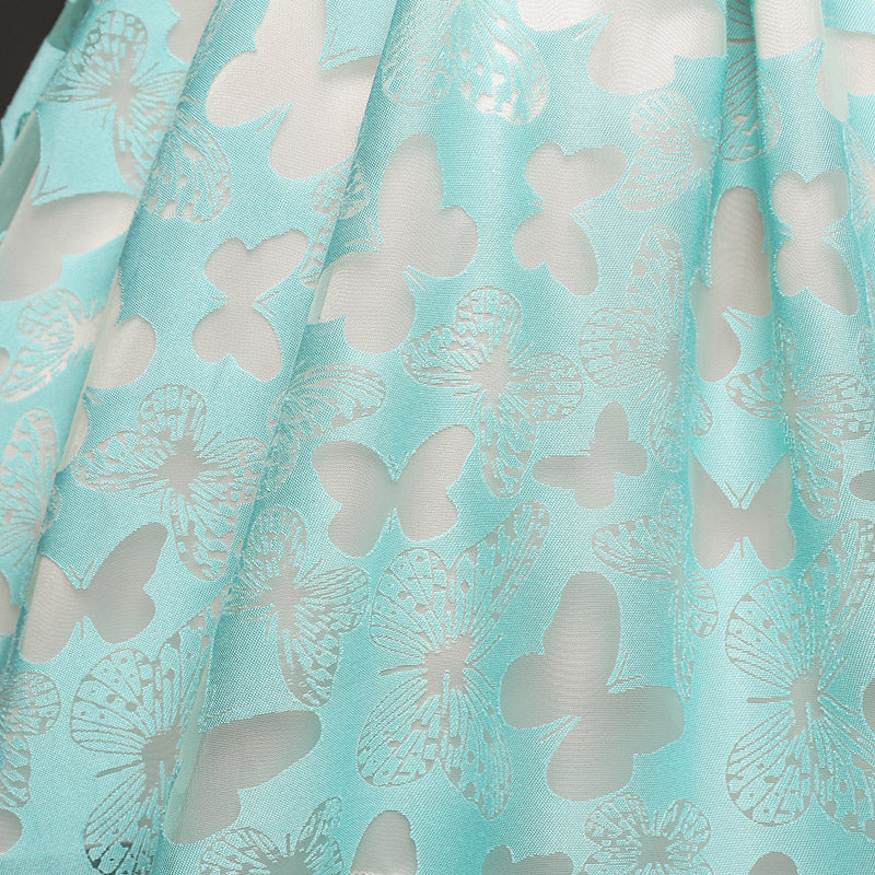 Fancy Butterfly Kids Wedding Flower Girls Dress - Sheseelady