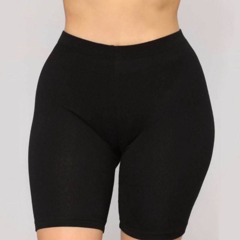 Fashion New Lady Women'S Casual Fitness Half High Waist Quick Dry Skinny Bike Shorts 3 Colors High Quality - Sheseelady