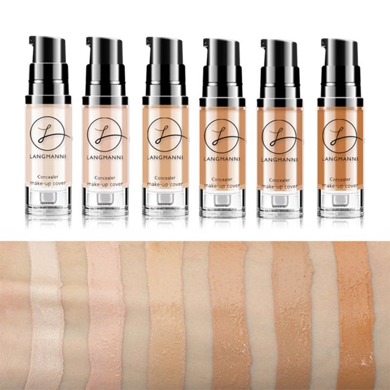 Liquid Foundation Foundation Concealer Makeup Waterproof - Sheseelady