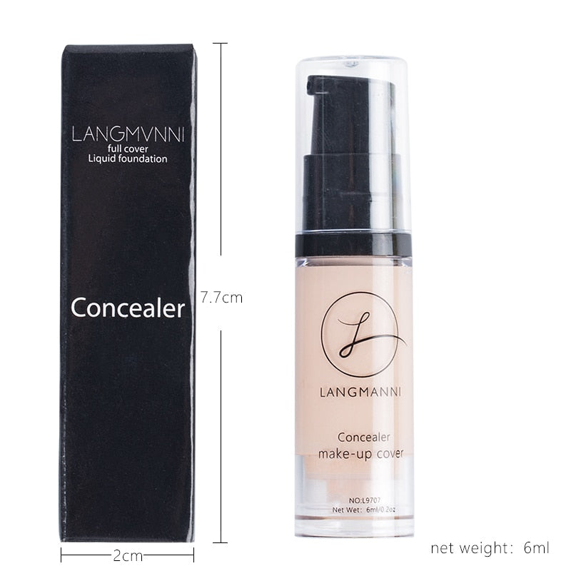 Liquid Foundation Foundation Concealer Makeup Waterproof - Sheseelady
