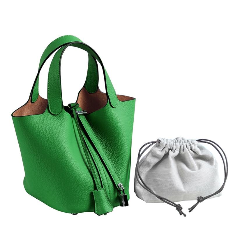 Luxury Vintage Ladies' Genuine Soft Leather Handbags