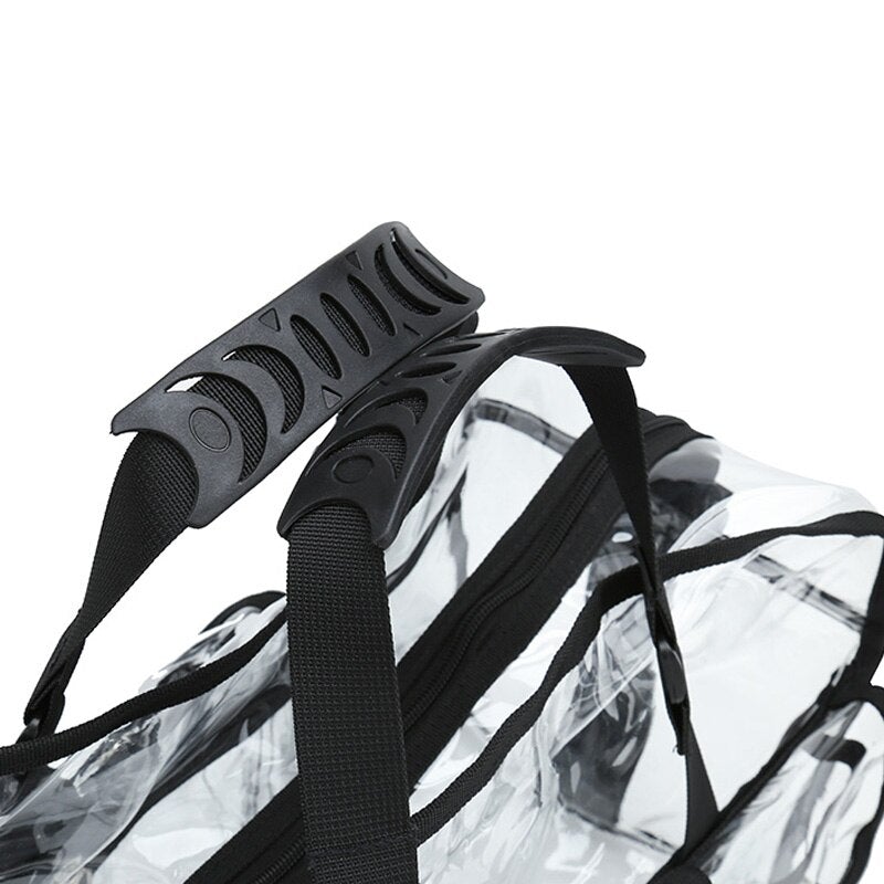 Waterproof Transparent Women's Large PVC Handbag For Beach Travel