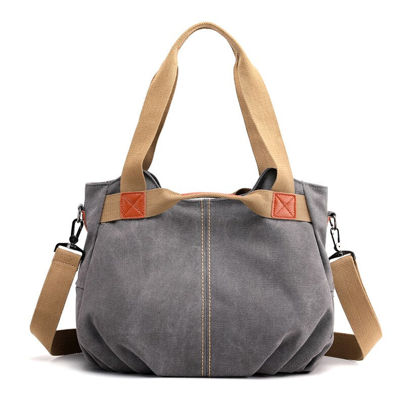 Women Handbag Canvas Female Shoulder Bags Designer Women's Messenger Bags Ladies Casual Bags Clutch Purse Crossbody Purse