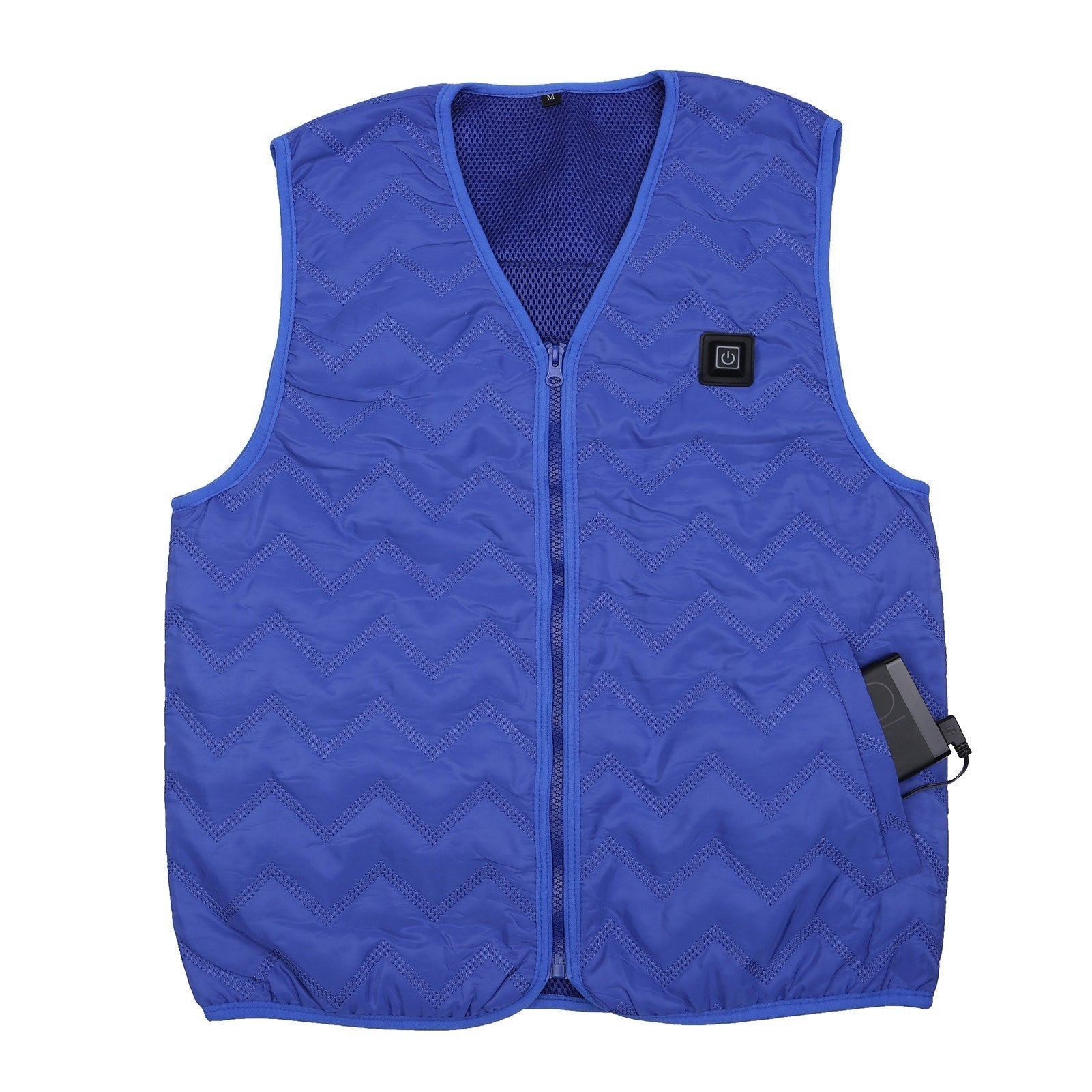 Unisex Heated Vest with Rechargeable Intelligent Thermostat, Waterproof, Washable, Auto-Regulating for Winter