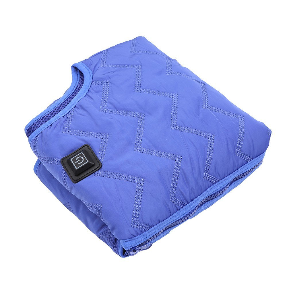 Unisex Heated Vest with Rechargeable Intelligent Thermostat, Waterproof, Washable, Auto-Regulating for Winter