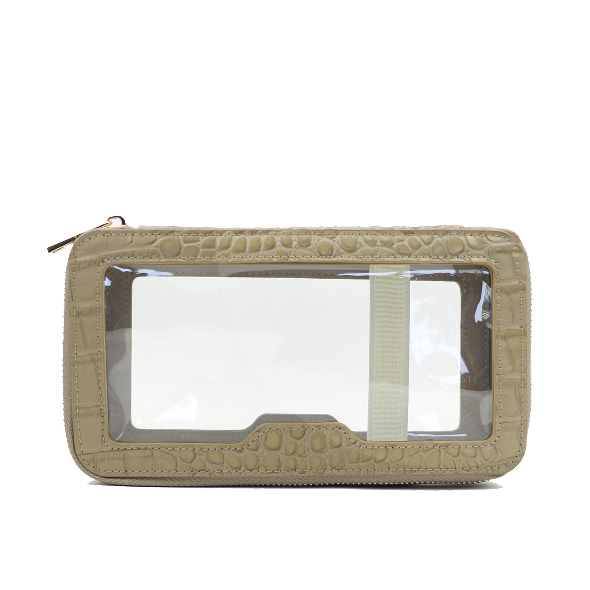 Fashion Waterproof Genuine Leather Toiletry Storage For Travel