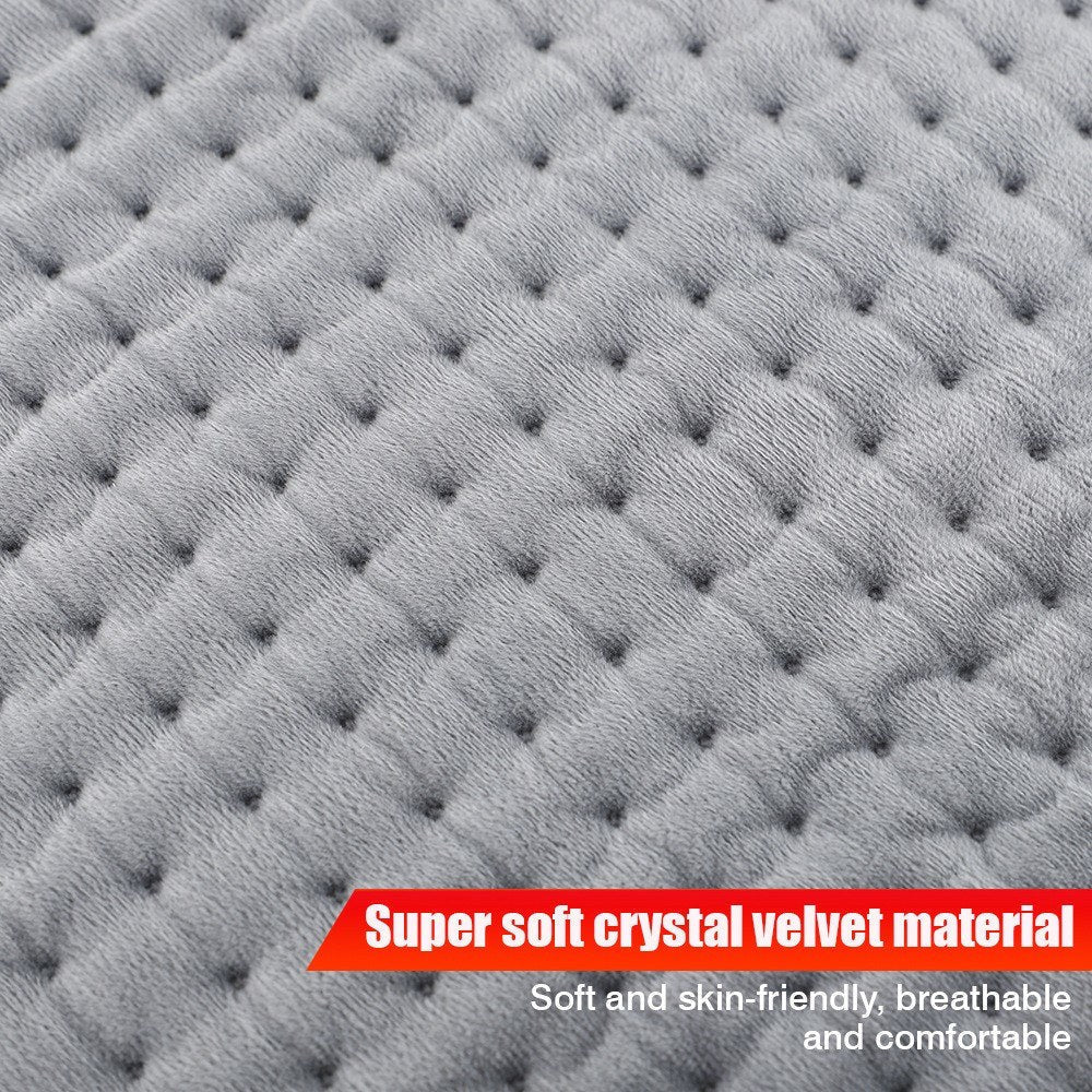 Heating Pad for Back Pain Cramp Relief 11.8x23.6 Inch Electric Shoulder Neck 10 Temp Levels