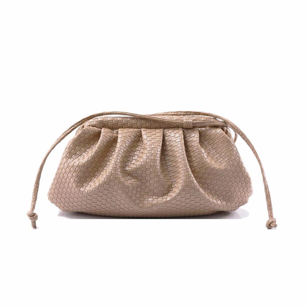 Dumpling Shape Women's Casual Soft Leather Shoulder Bags
