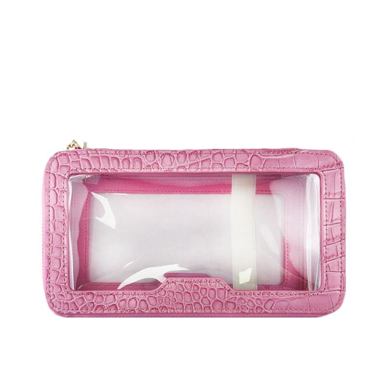 Fashion Waterproof Genuine Leather Toiletry Storage For Travel