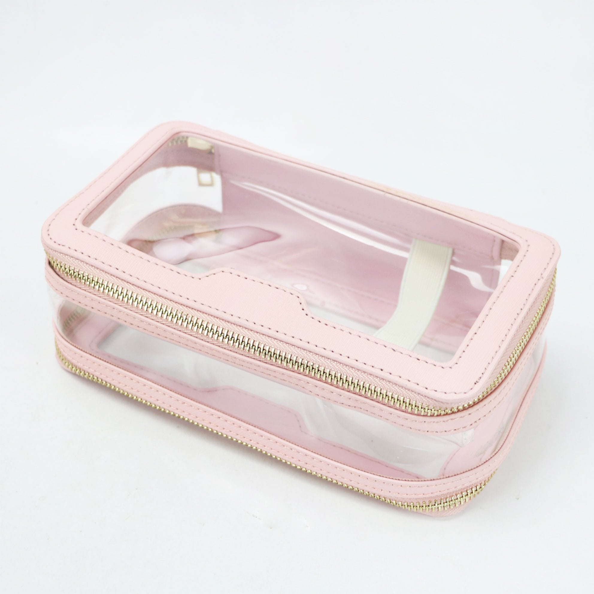 Fashion Waterproof Genuine Leather Toiletry Storage For Travel