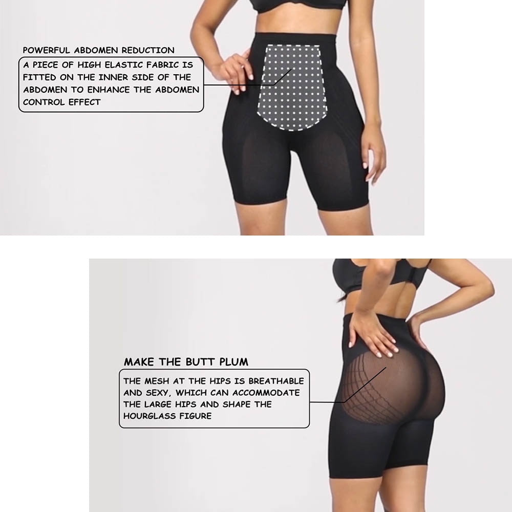 Trendy Women's Seamless Nylon Body Shapers For Butt Lift & Tummy Control