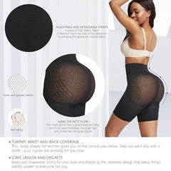 Trendy Women's Seamless Nylon Body Shapers For Butt Lift & Tummy Control