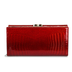 Genuine Cow & Luxury Clutch With Zipper Wallet For Ladies - Sheseelady