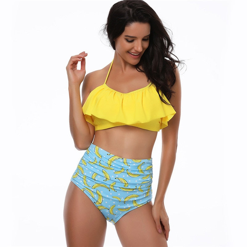 Matching Family Bathing Suits Mother Girl Bikini Set