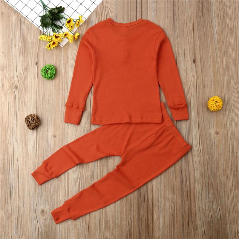 Elegant Nightwear Solid Color Pajamas Set For Unisex Kids - Sheseelady