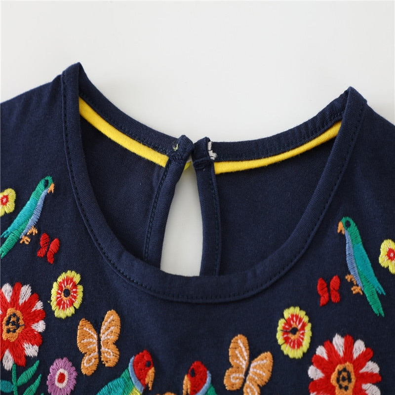 Baby Girls Summer Embroidery Dresses - Sheseelady