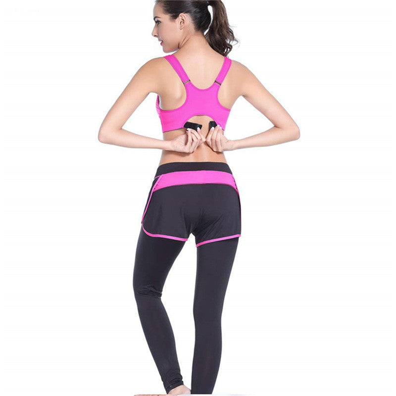 Hot Women Zipper Push Up Sports Bras Vest Underwear Shockproof Breathable Gym Fitness Athletic Running Yoga Bh Sport Tops - Sheseelady